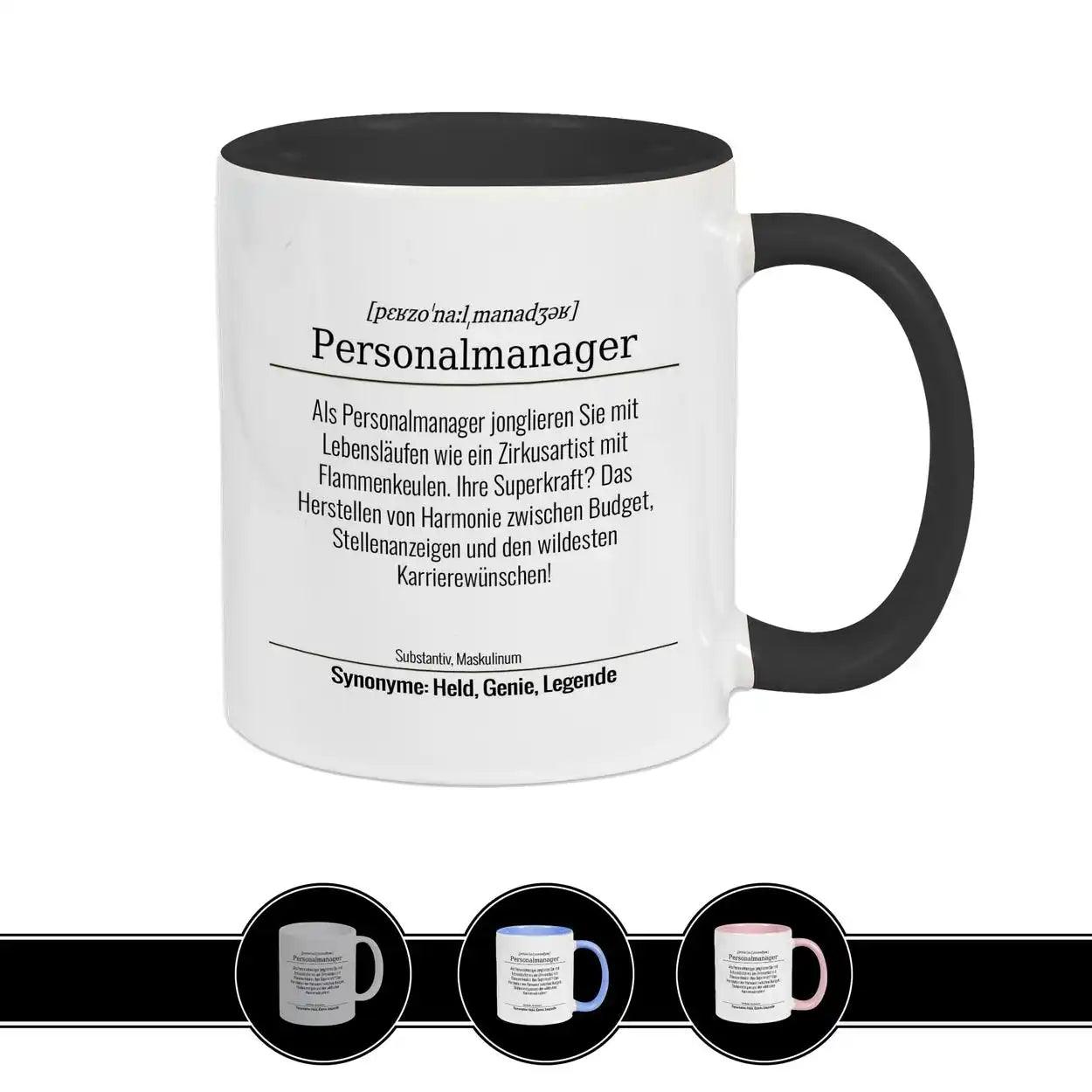 Tasse für Personalmanager - Druckerino