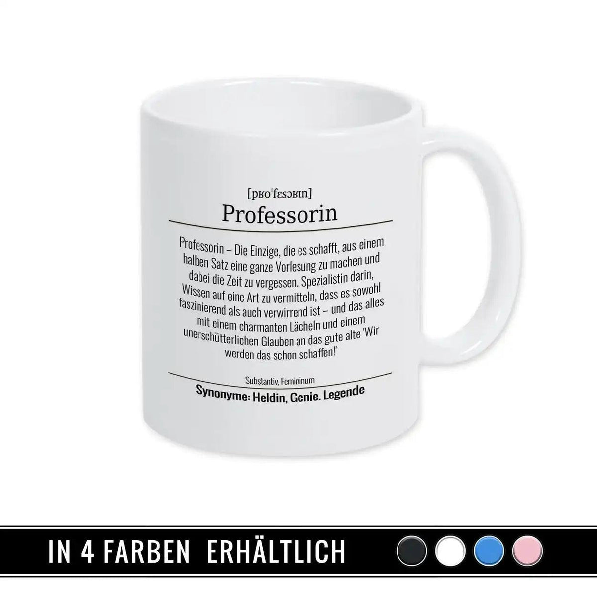 Tasse für Professorin - Druckerino