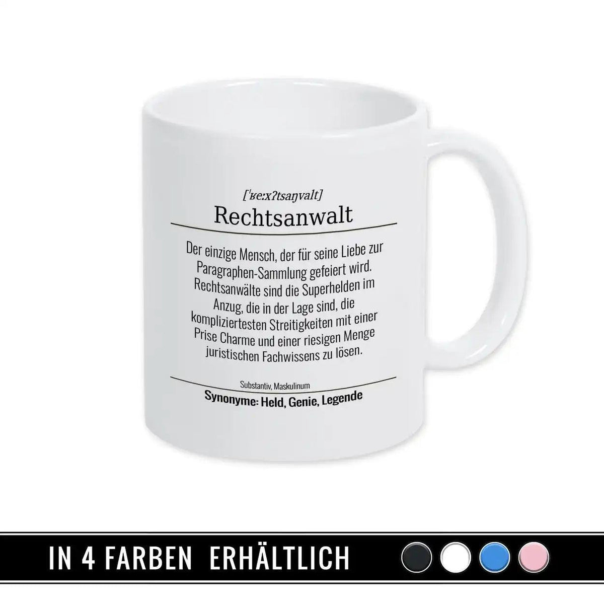Tasse für Rechtsanwalt - Druckerino