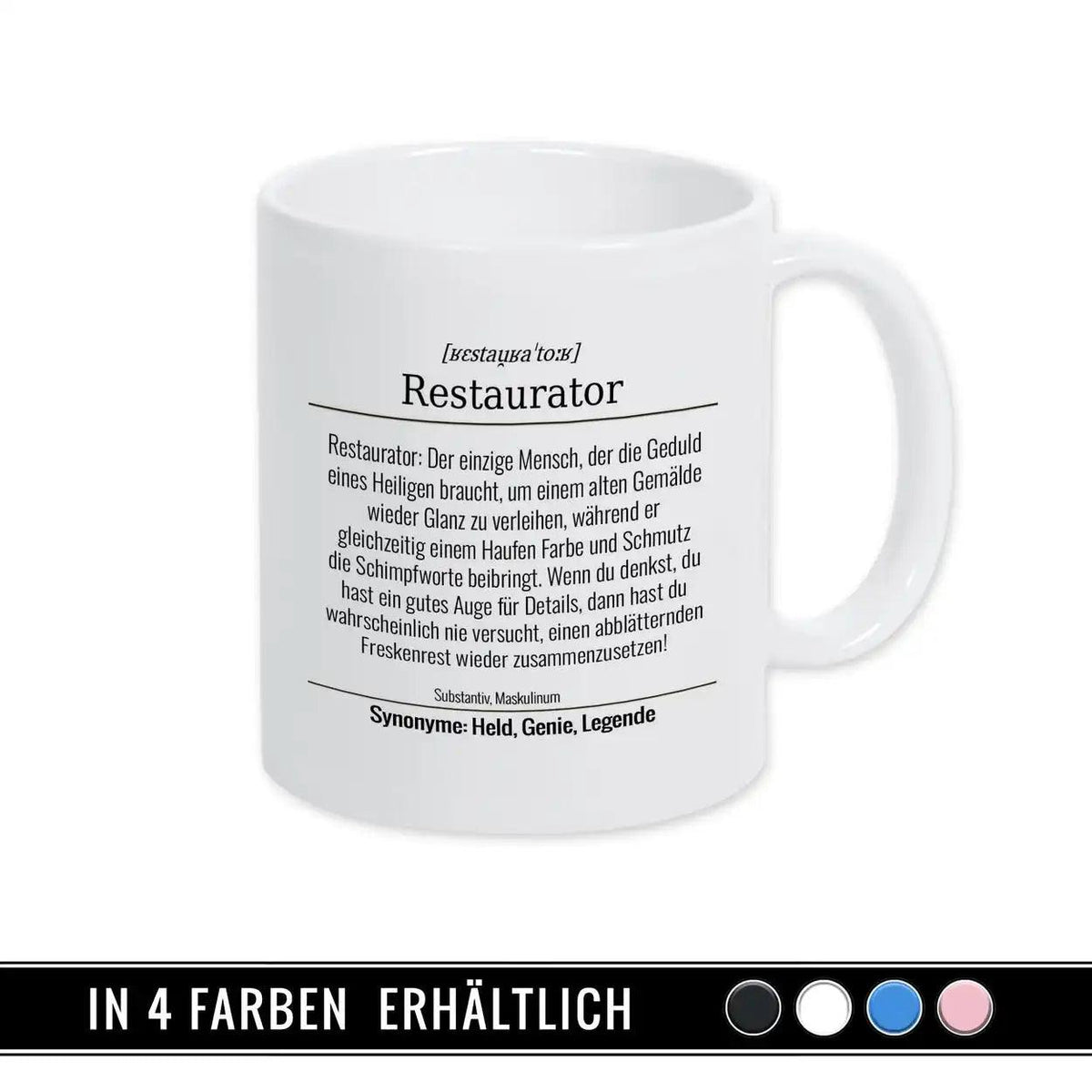 Tasse für Restaurator - Druckerino