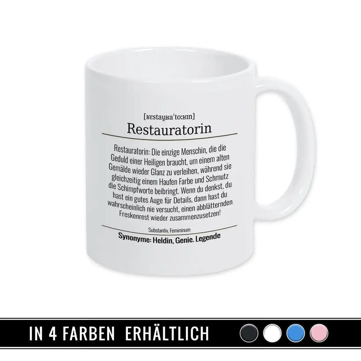 Tasse für Restauratorin - Druckerino