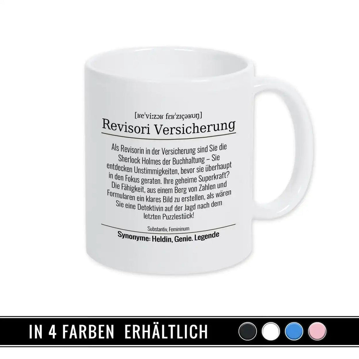Tasse für Revisori Versicherung - Druckerino