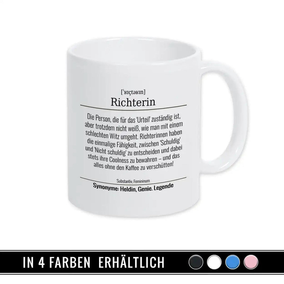 Tasse für Richterin - Druckerino