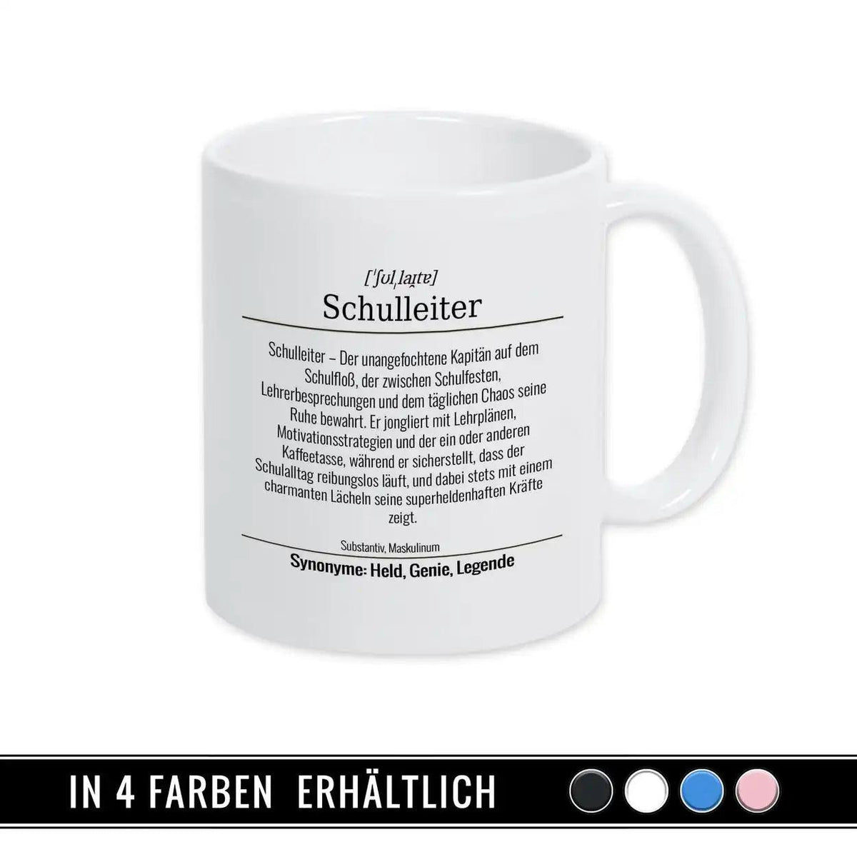 Tasse für Schulleiter - Druckerino