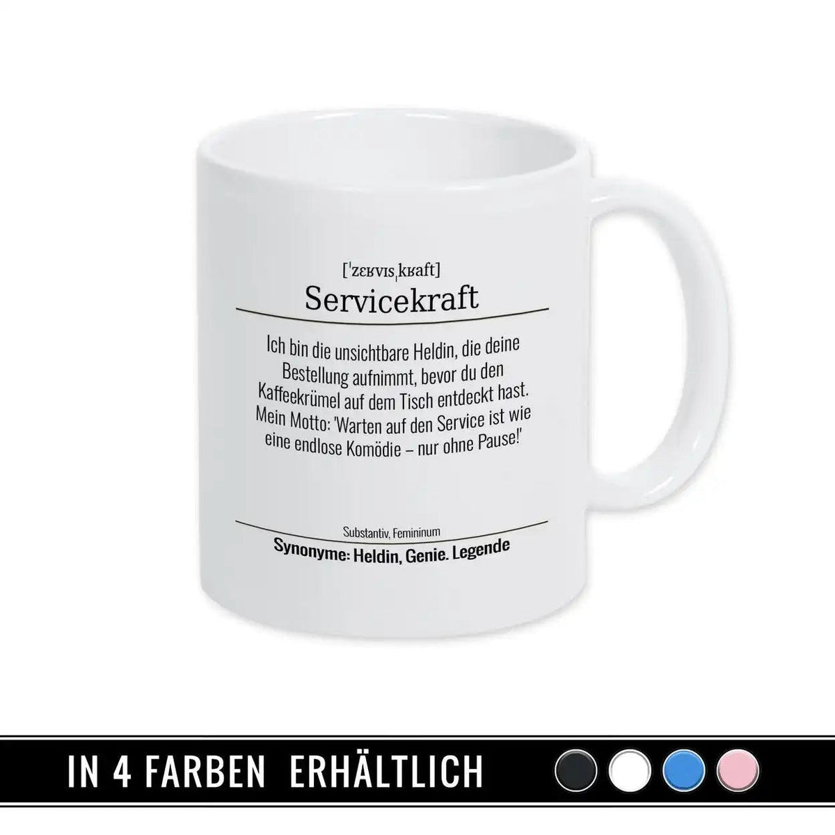 Tasse für Servicekraft - Druckerino