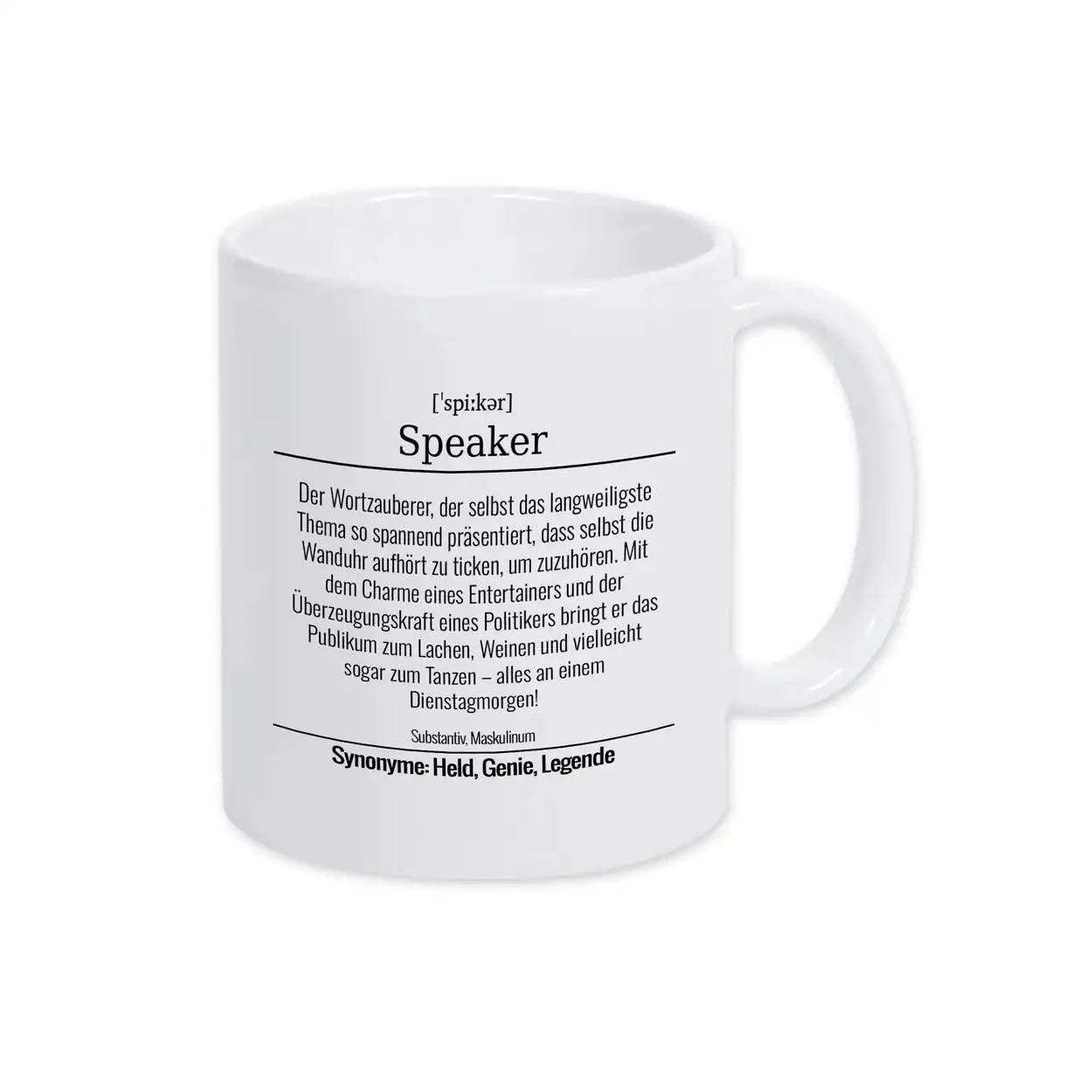 Tasse für Speaker - Druckerino