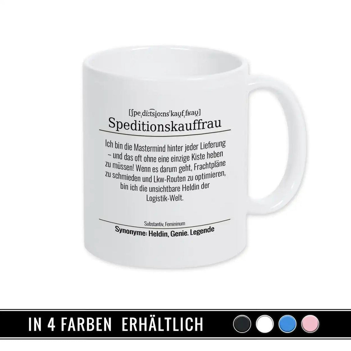 Tasse für Speditionskauffrau - Druckerino