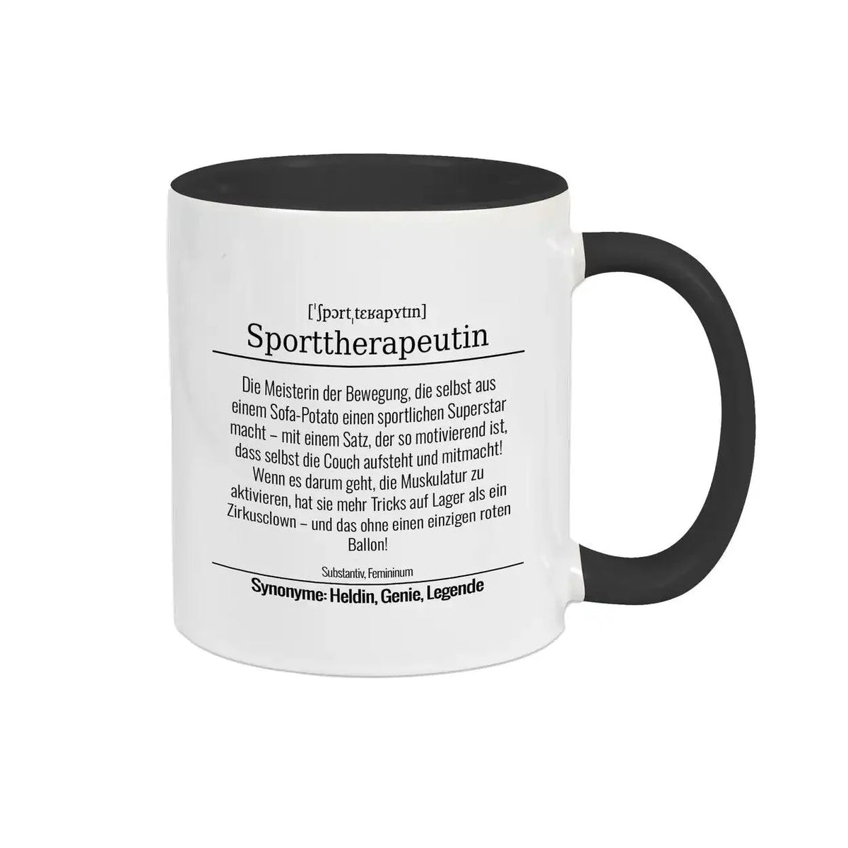 Tasse für Sporttherapeutin - Druckerino