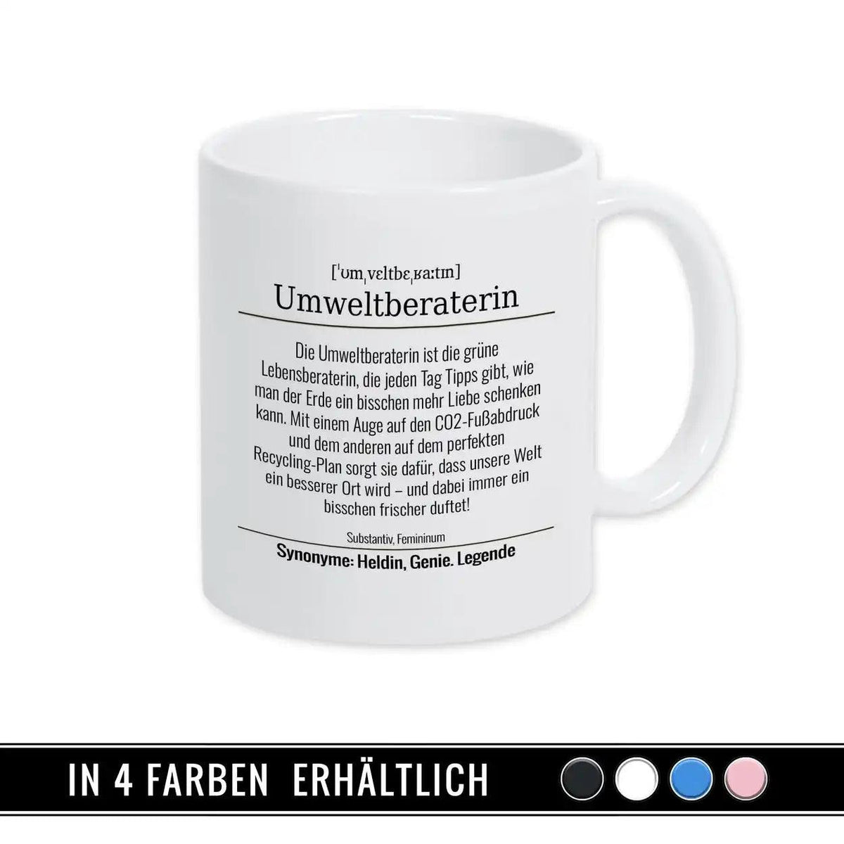 Tasse für Umweltberaterin - Druckerino