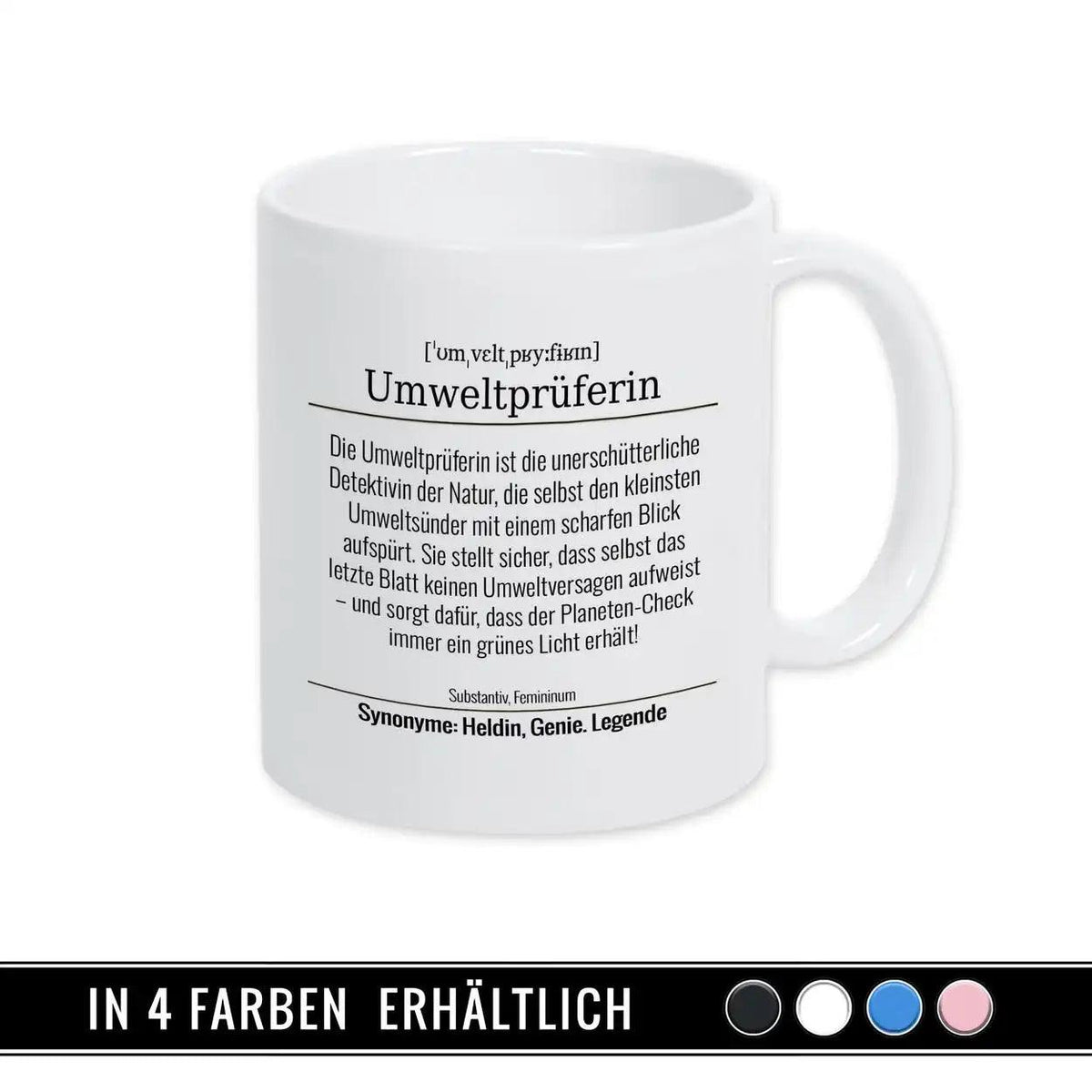 Tasse für Umweltprüferin - Druckerino