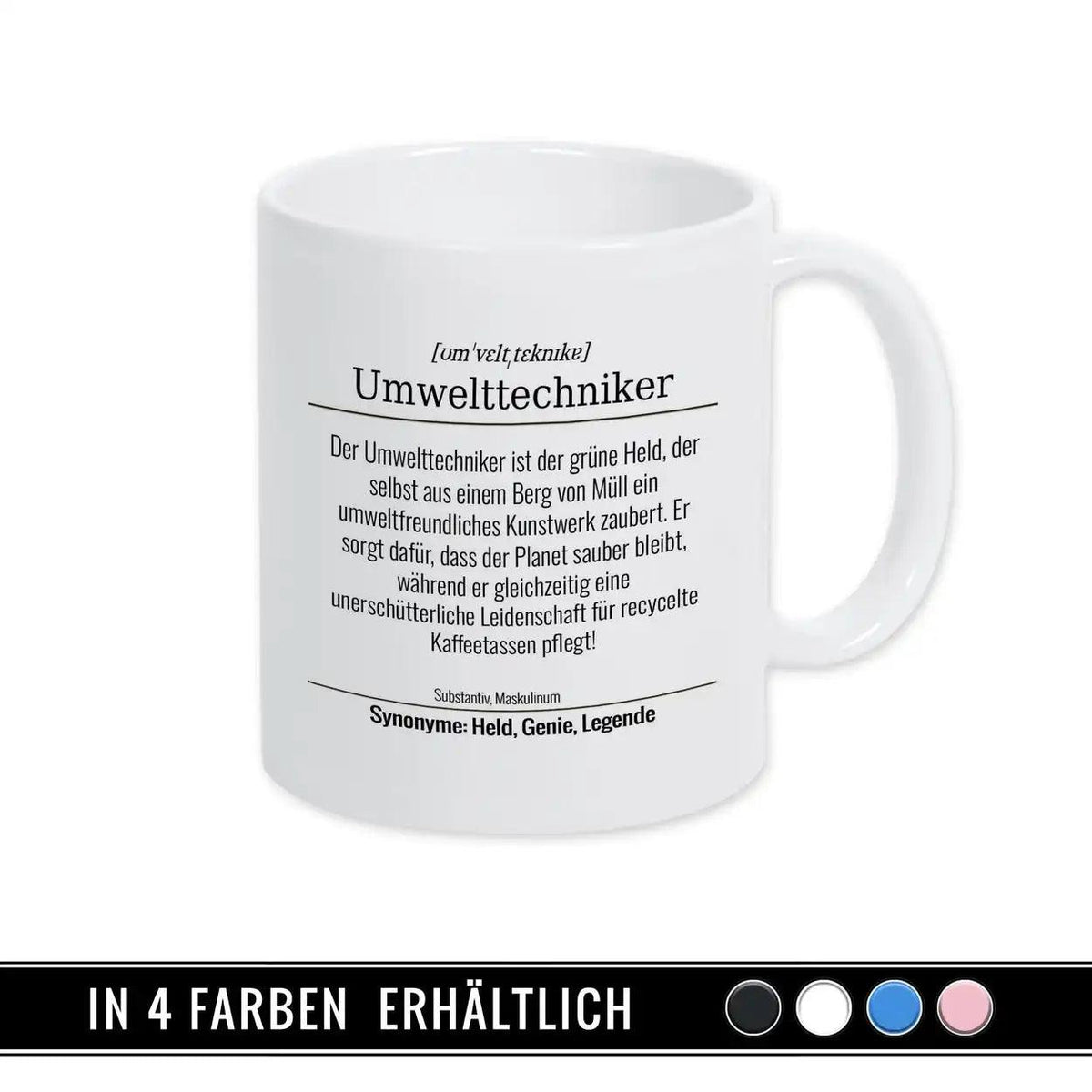 Tasse für Umwelttechniker - Druckerino