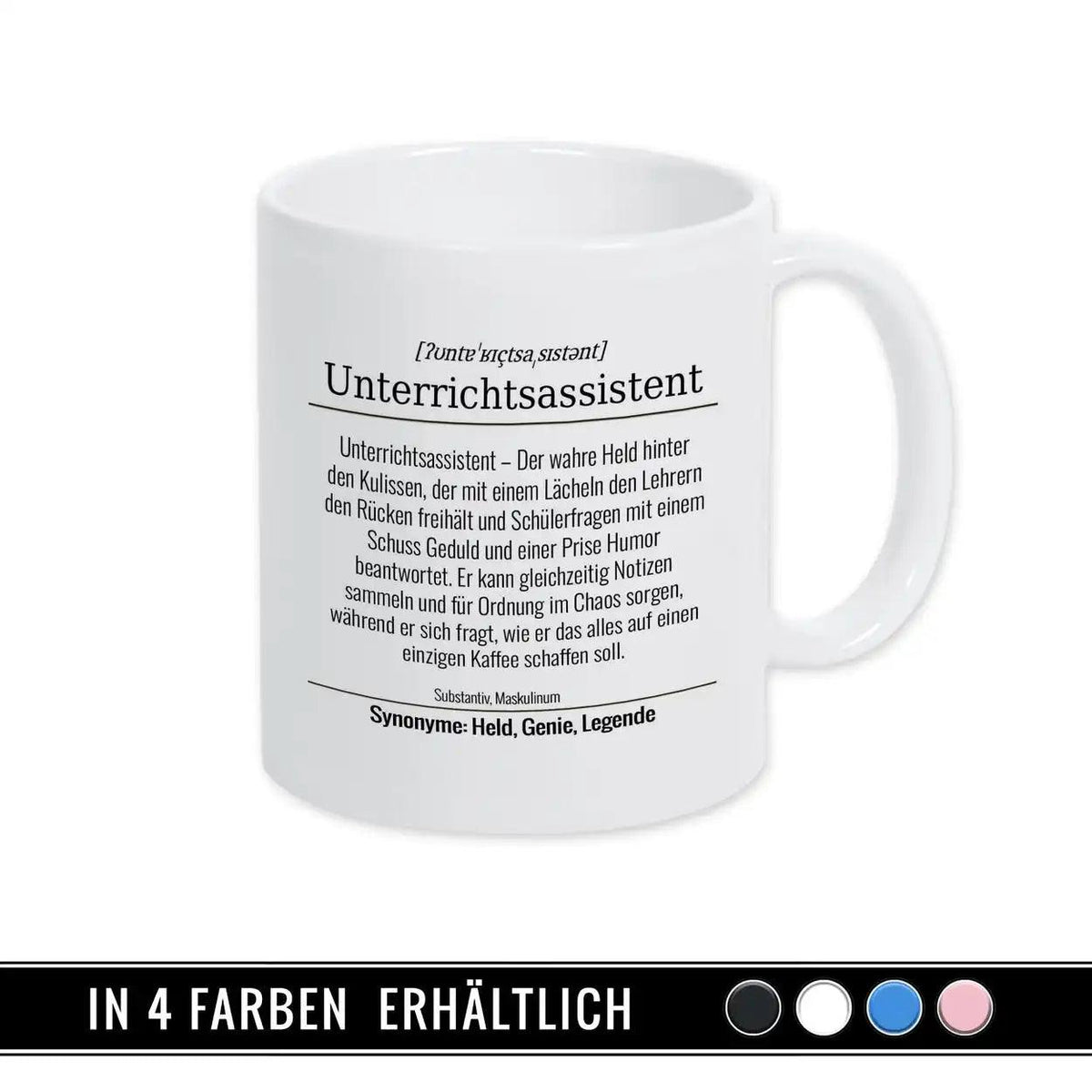 Tasse für Unterrichtsassistent - Druckerino