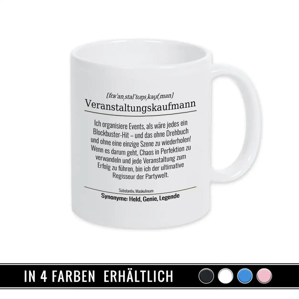 Tasse für Veranstaltungskaufmann - Druckerino