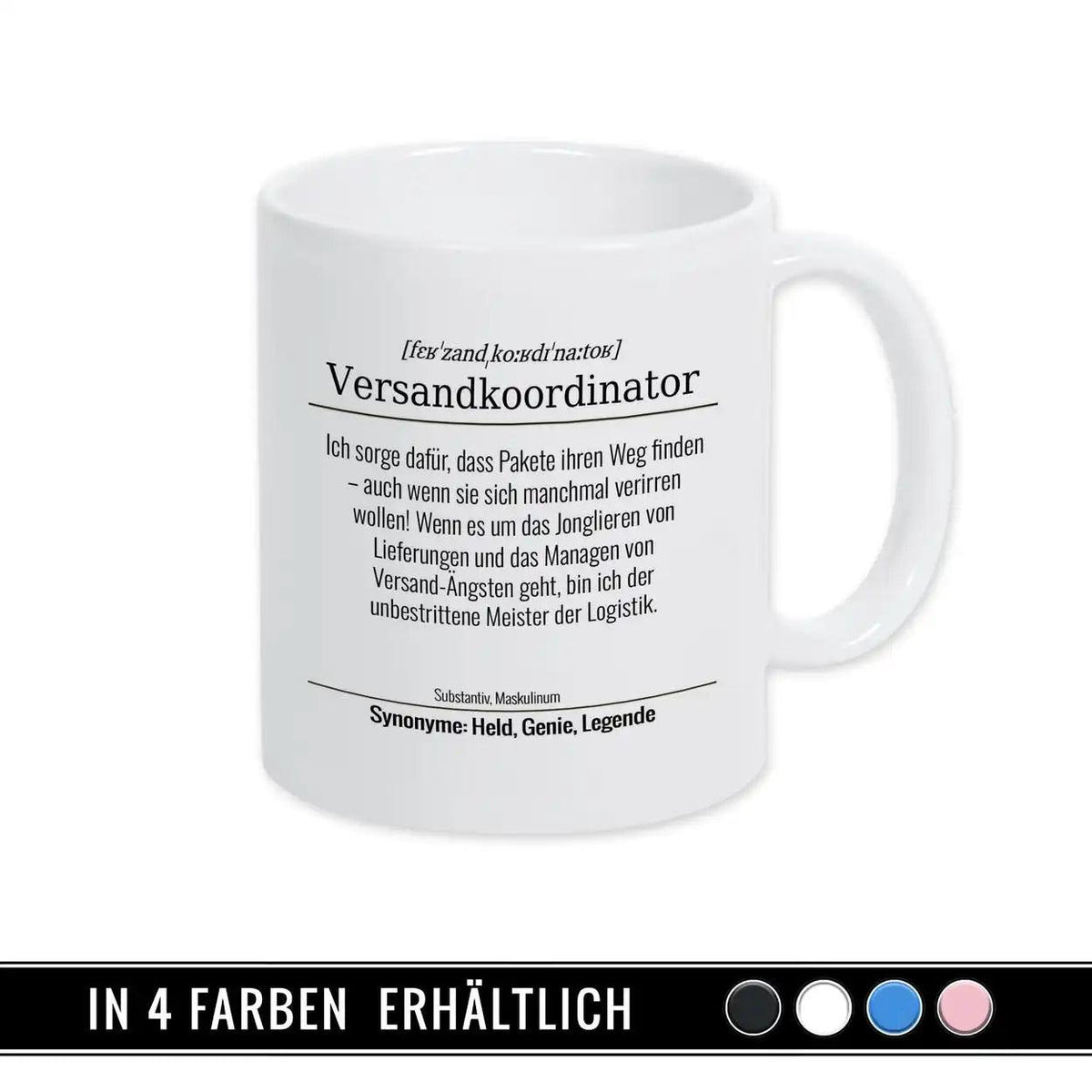 Tasse für Versandkoordinator - Druckerino