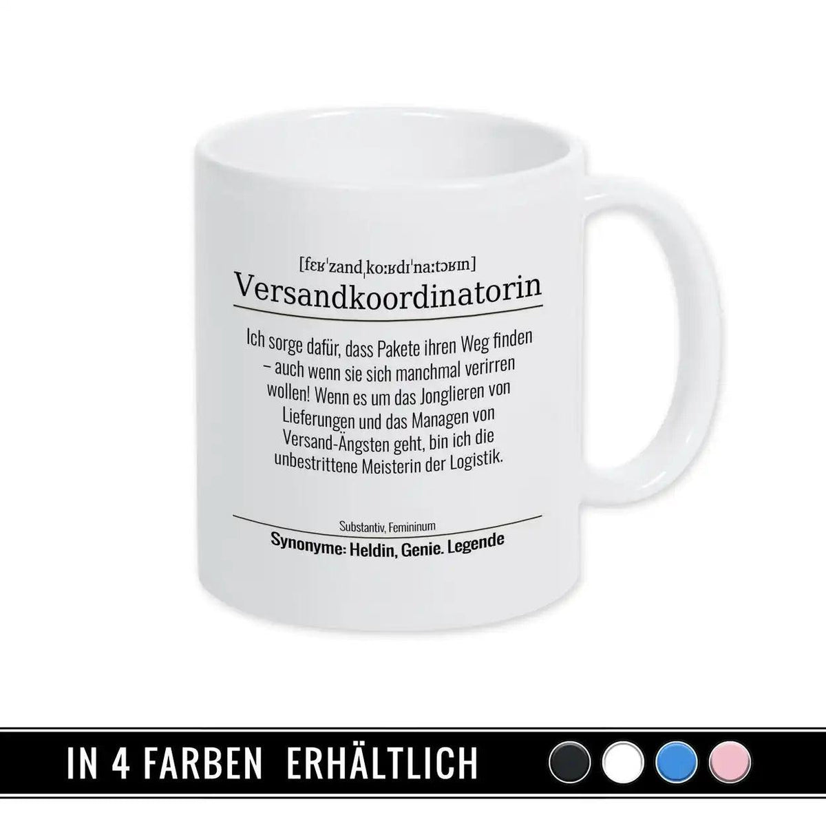 Tasse für Versandkoordinatorin - Druckerino