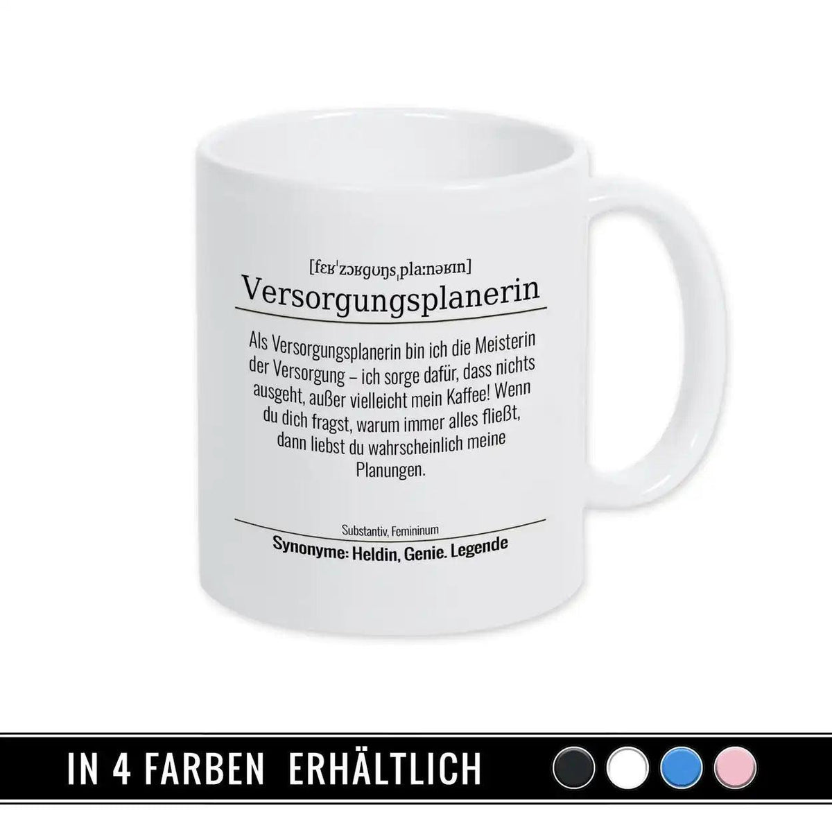Tasse für Versorgungsplanerin - Druckerino