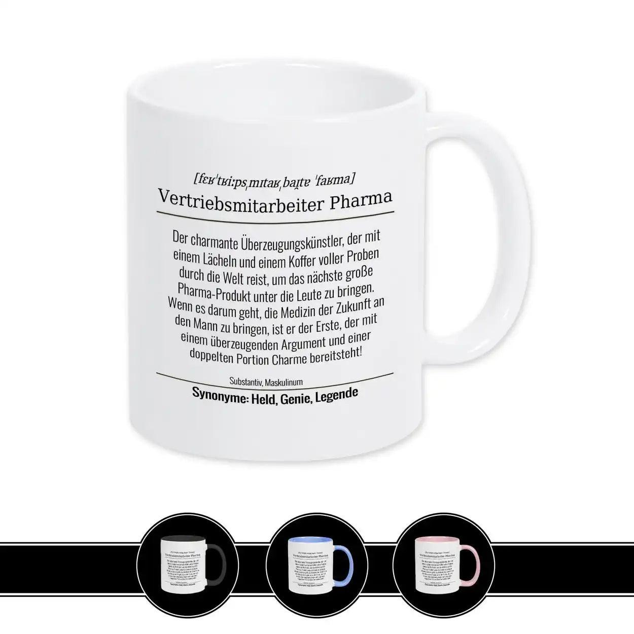 Tasse für Vertriebsmitarbeiter Pharma - Druckerino