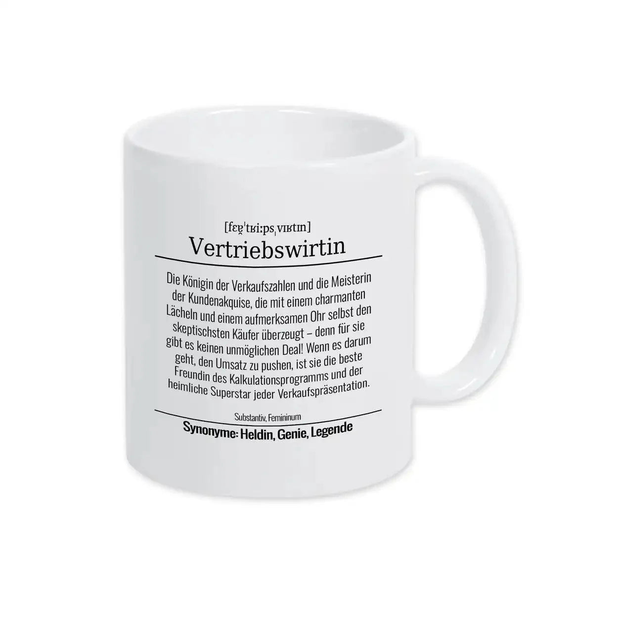 Tasse für Vertriebswirtin - Druckerino