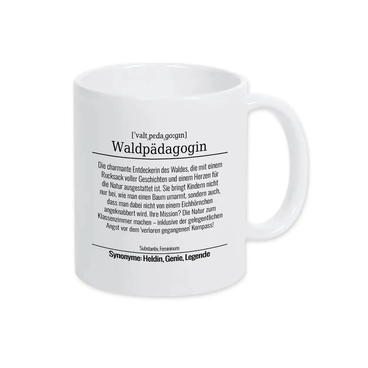 Tasse für Waldpädagogin - Druckerino