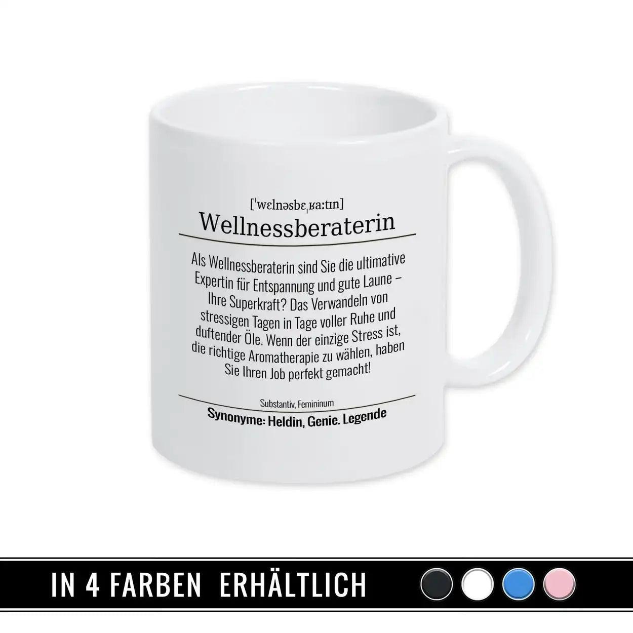 Tasse für Wellnessberaterin - Druckerino