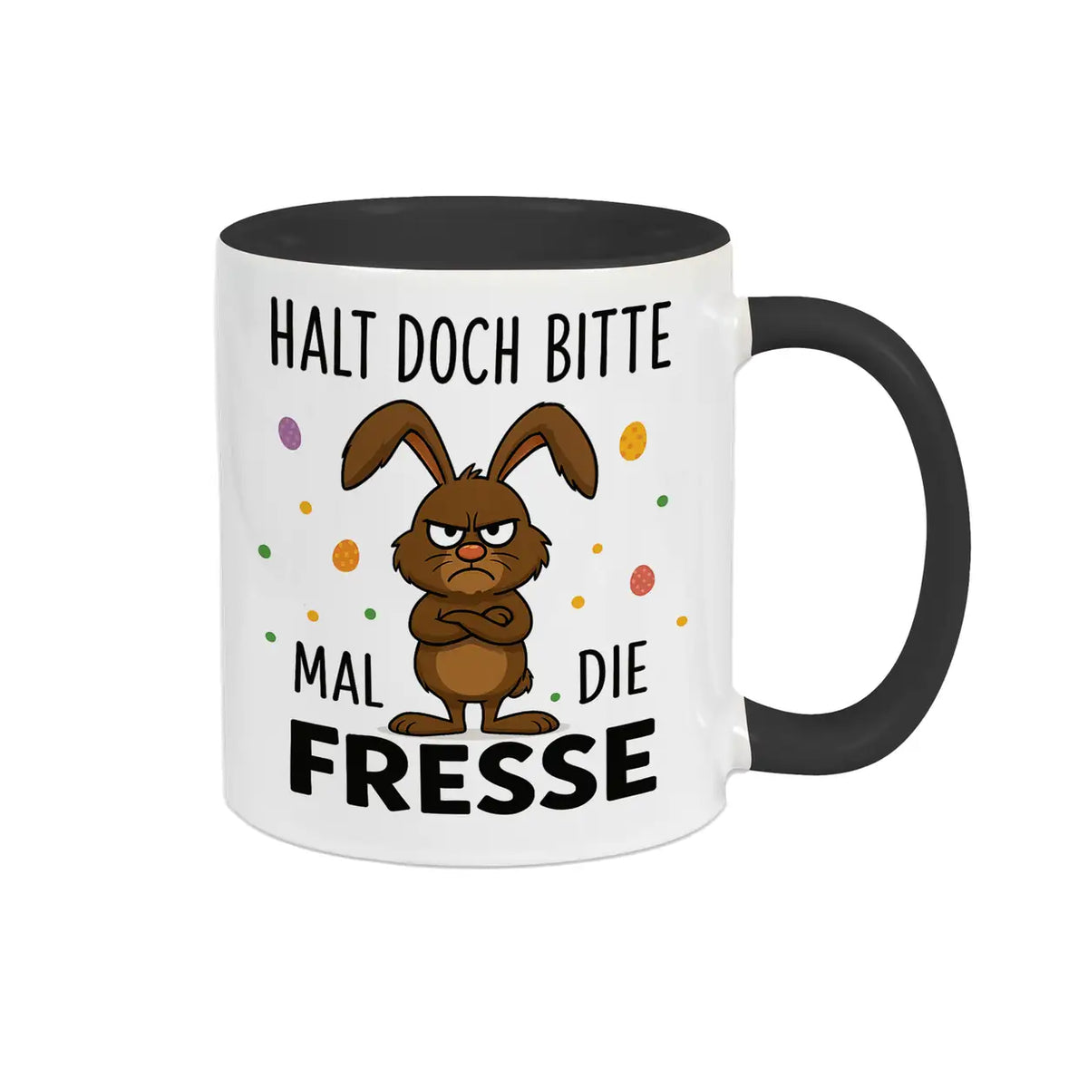 Tasse Hase - Halt die Fresse - Druckerino