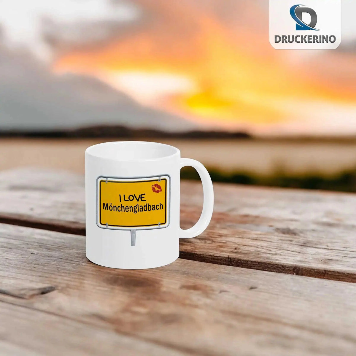 Tasse I Love Mönchengladbach - Druckerino