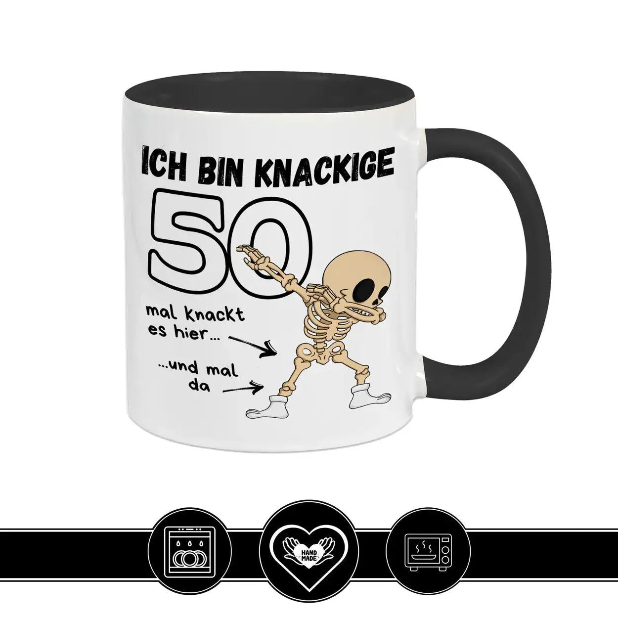 Tasse - Ich bin knackige 50 - Druckerino