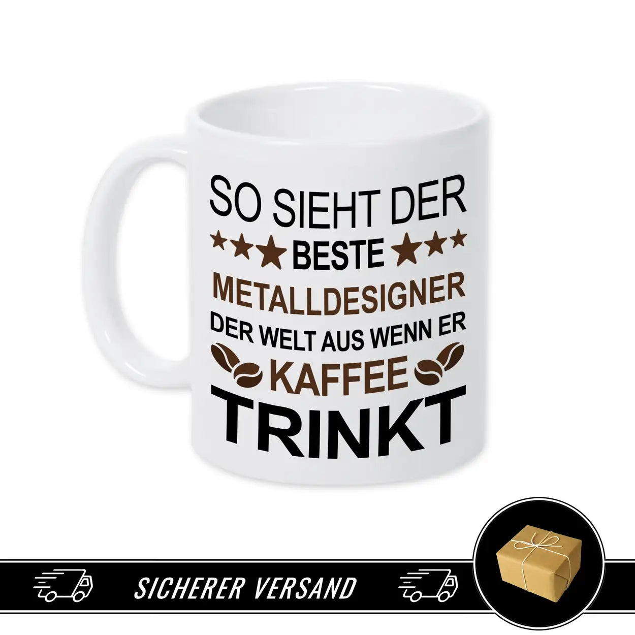Kaffeetasse Metalldesigner - Druckerino