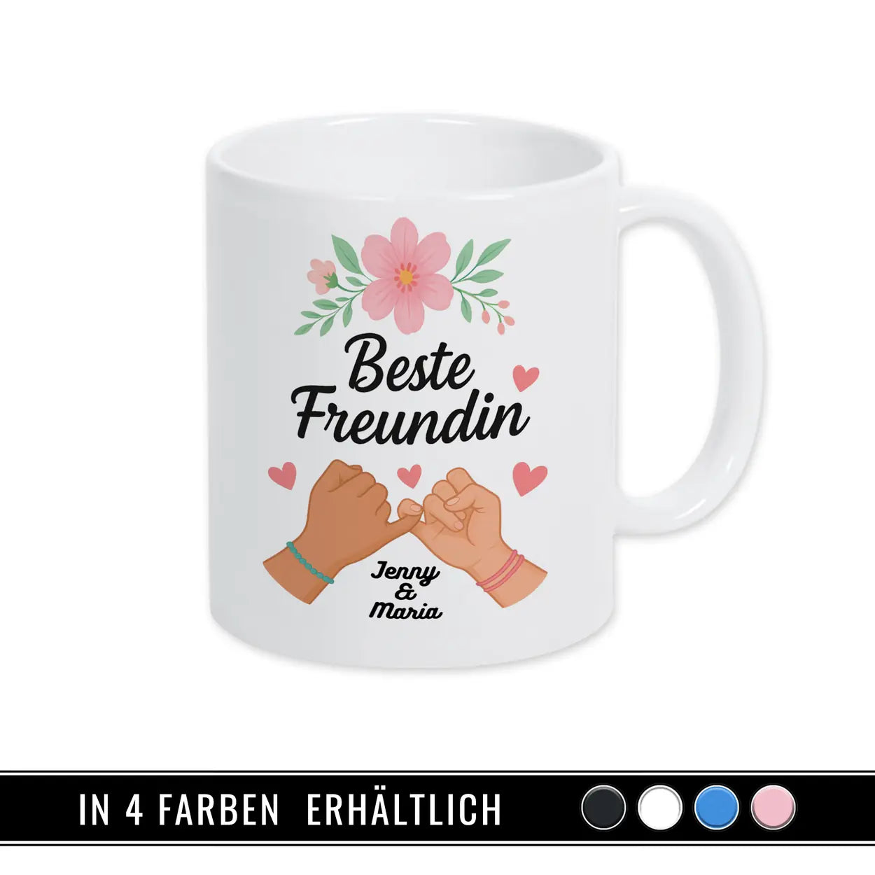 Tasse Beste Freundin personalisiert - Druckerino