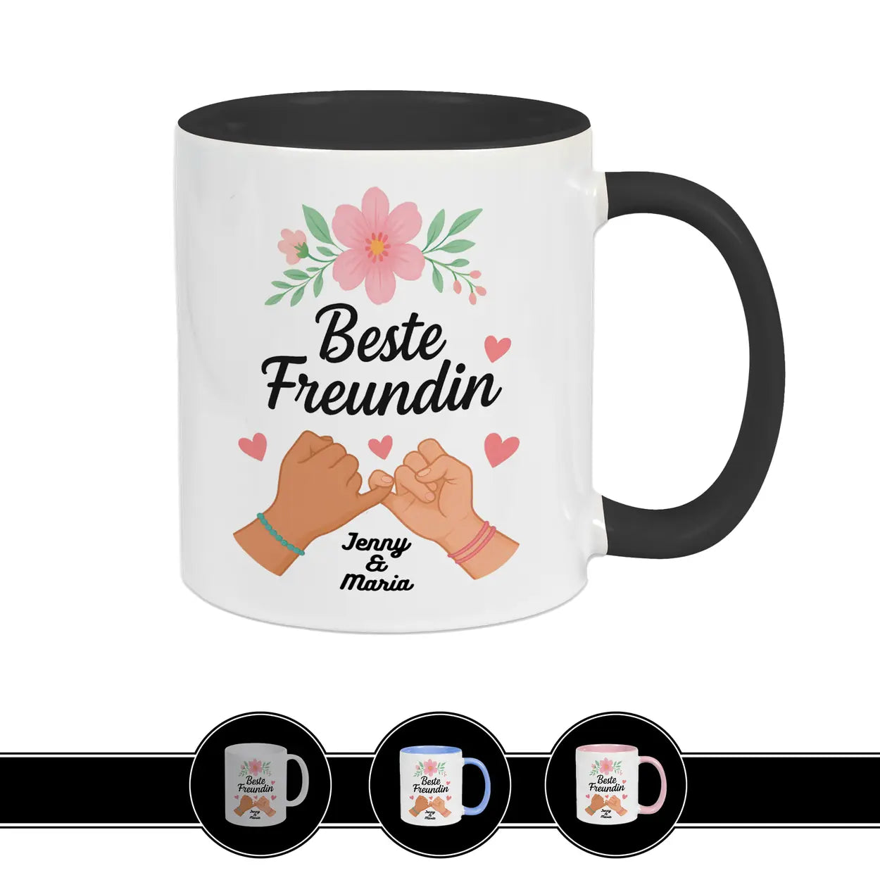Tasse Beste Freundin personalisiert - Druckerino
