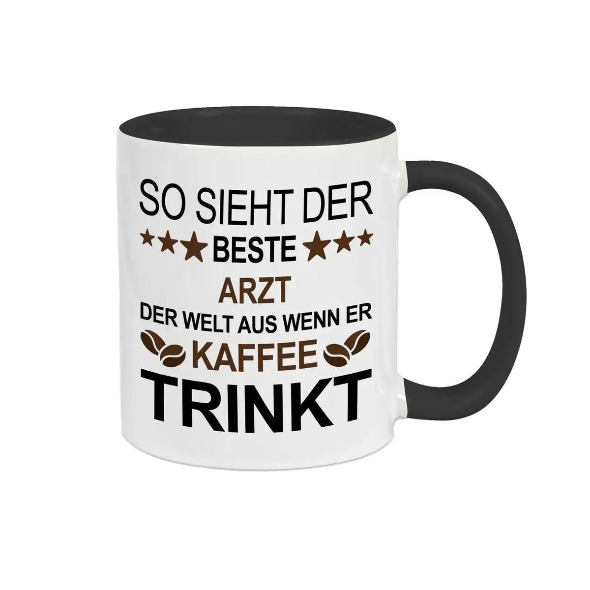 Tasse mit Spruch für den Arzt - Druckerino