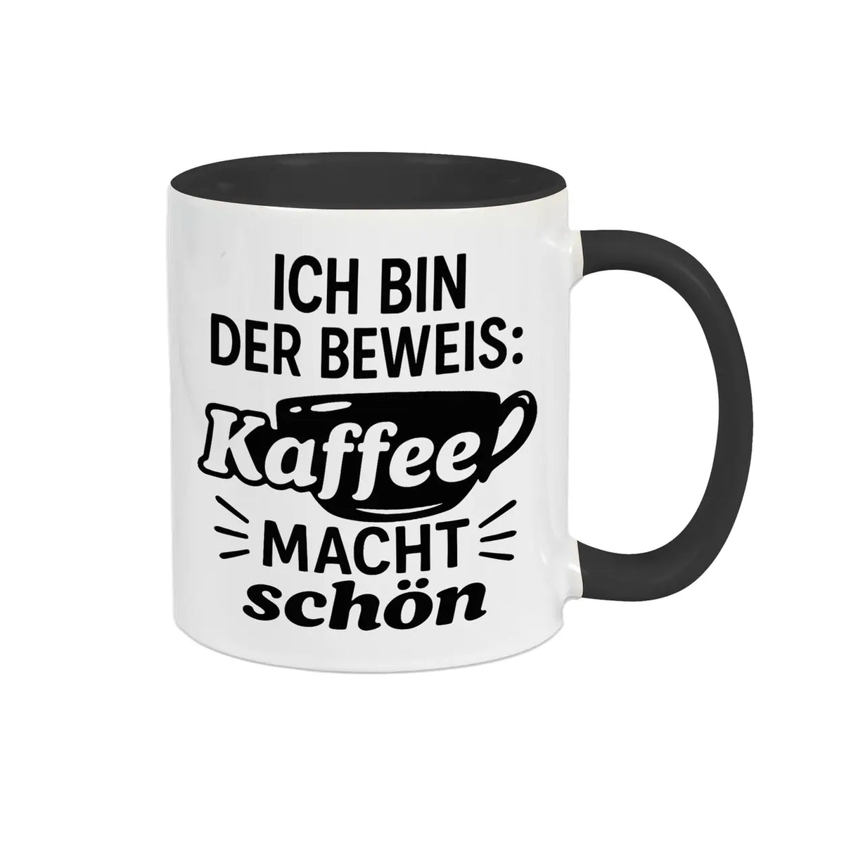 Tasse Kaffee macht schön! - Druckerino