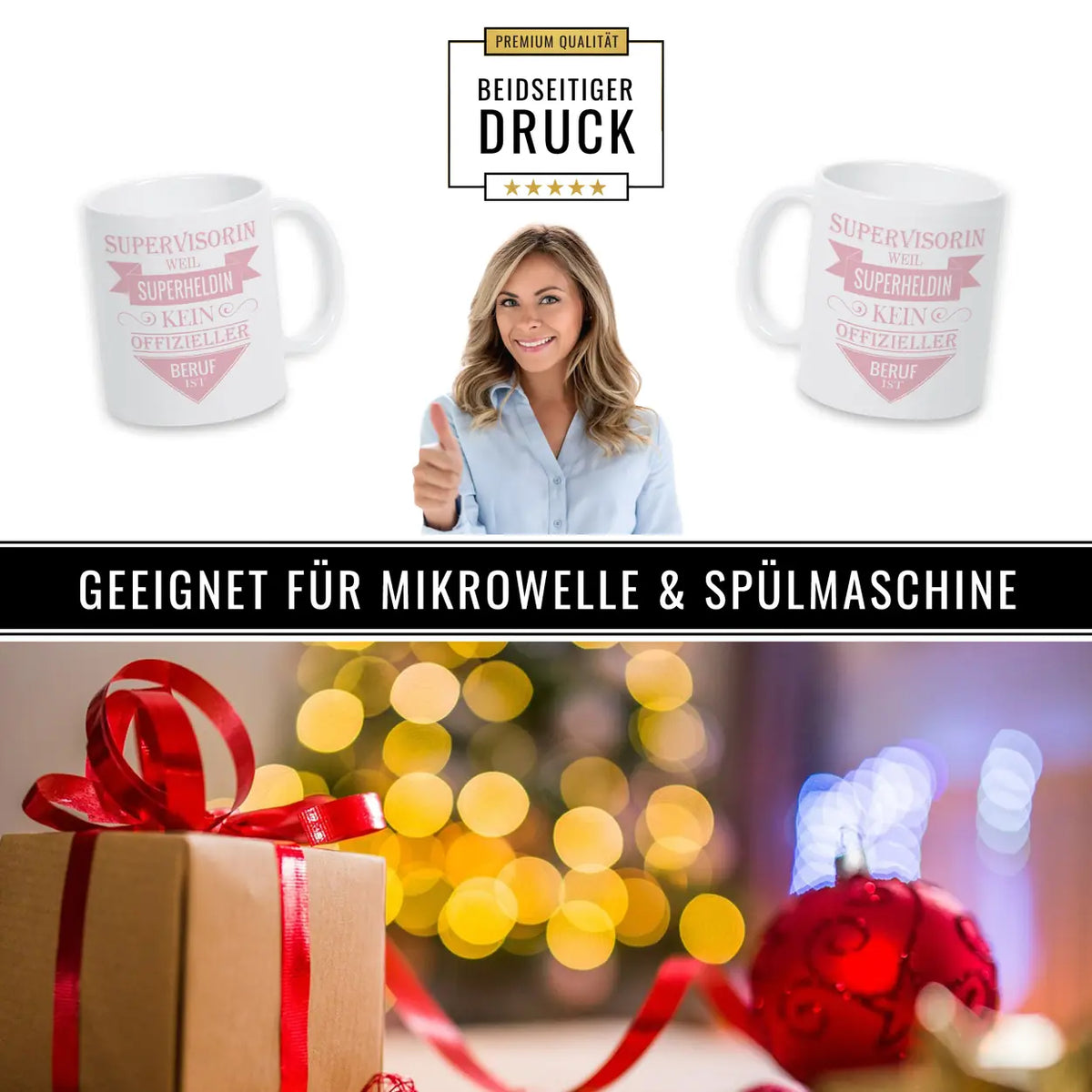 Kaffeetasse Supervisorin - Druckerino