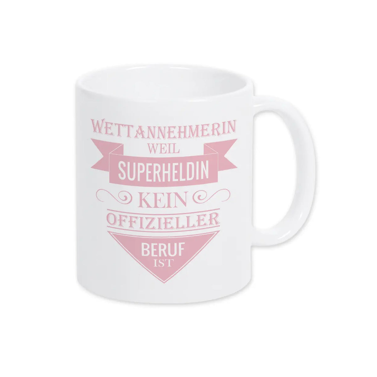 Kaffeetasse Wettannehmerin - Druckerino