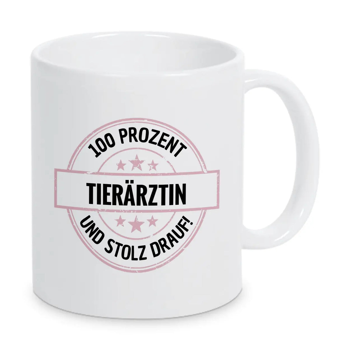 Tierärztin 100 Prozent Tasse - Druckerino