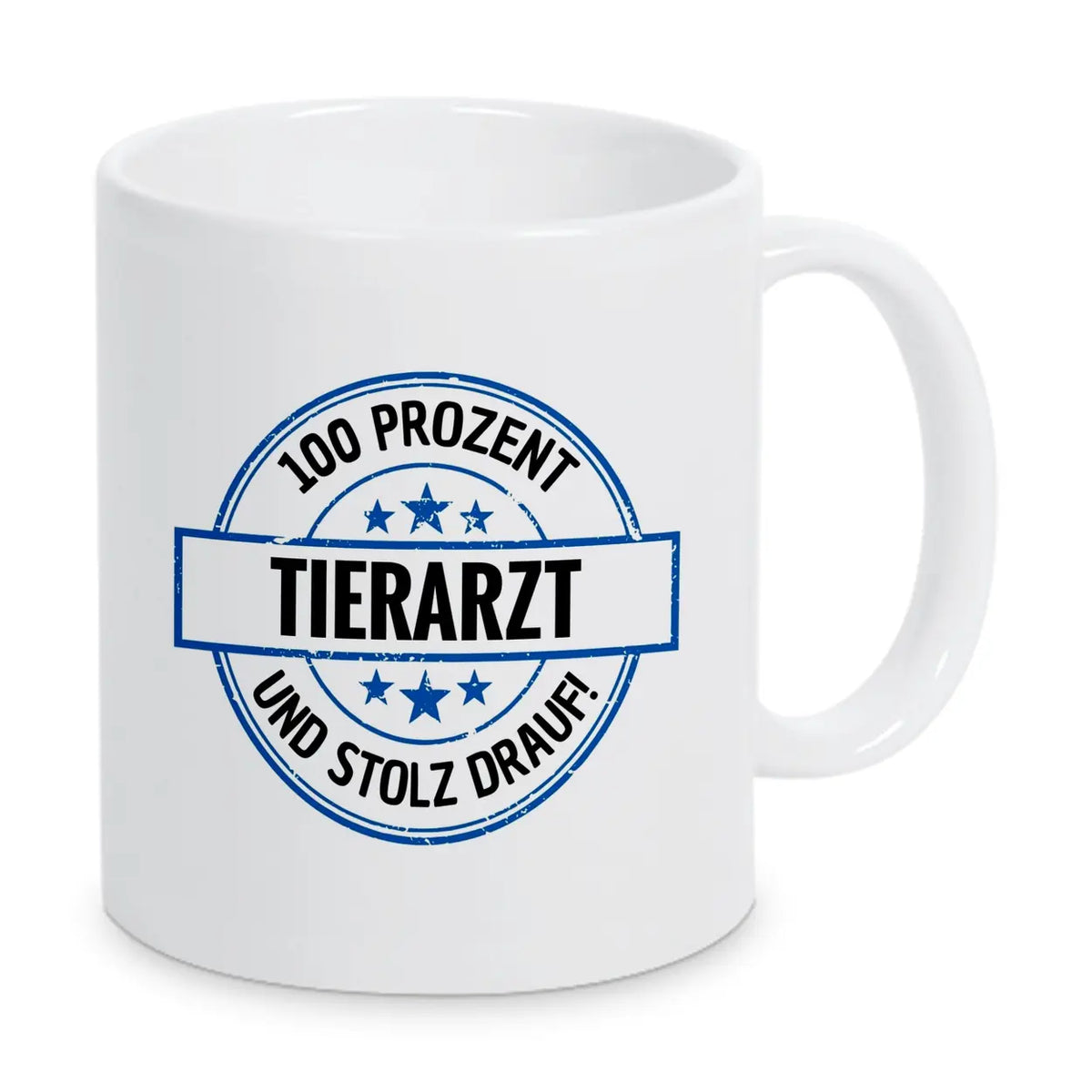 Tierarzt 100 Prozent Tasse - Druckerino