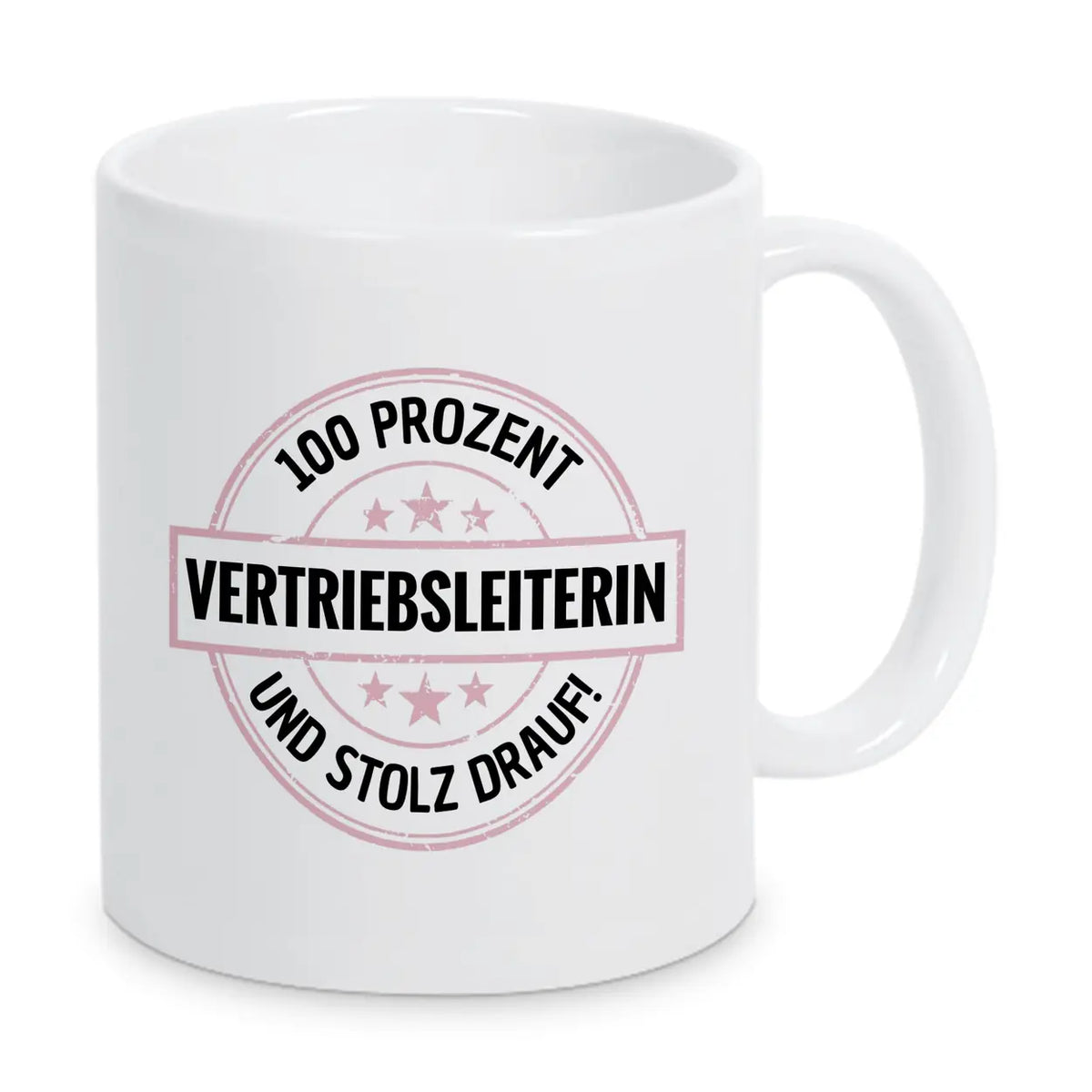Vertriebsleiterin 100 Prozent Tasse - Druckerino