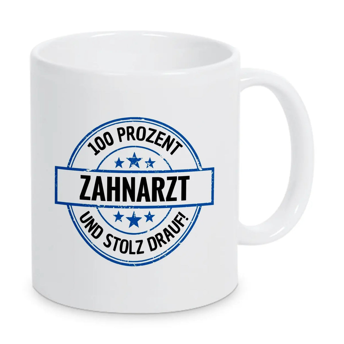Zahnarzt 100 Prozent Tasse - Druckerino