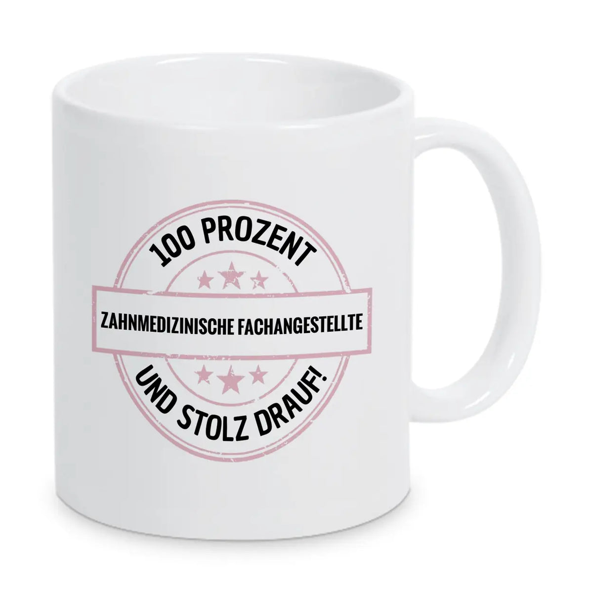 Zahnmedizinische Fachangestellte 100 Prozent Tasse - Druckerino