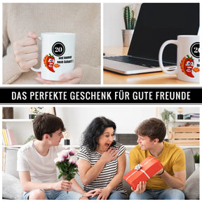 Tasse 20 und immer noch Scharf! Spruchtassen Druckerino   