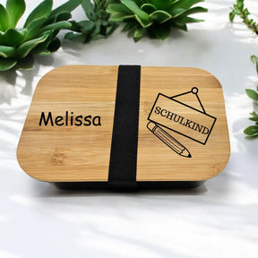 Brotdose Schulkind mit Namen personalisiert Lunchbox Druckerino   