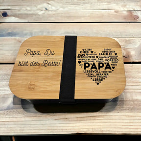 Brotdose Papa, Du bist der Beste Lunchbox Druckerino   