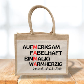 Strandtasche Mama ist die Beste Geschenke