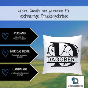 Namenskissen | Motiv 1 | Dagobert Geschenkideen