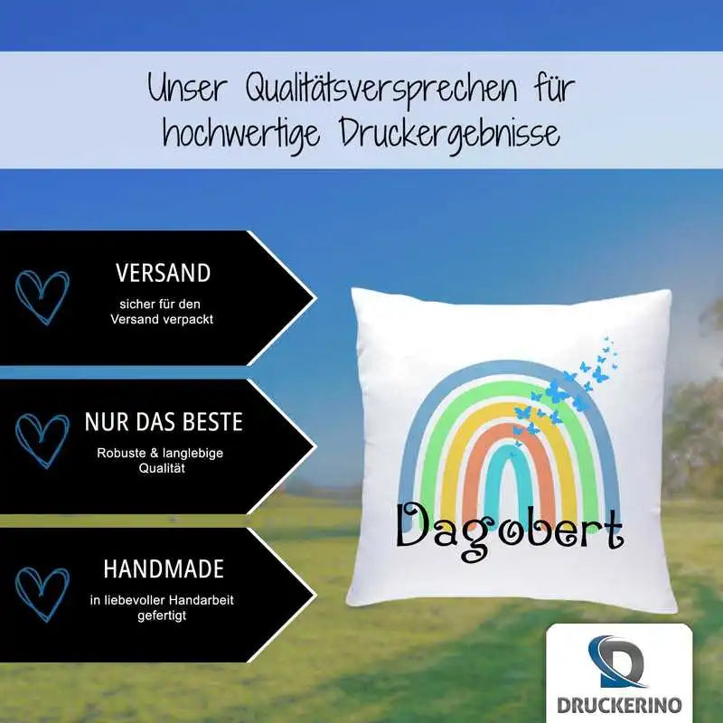 Namenskissen | Motiv 4 | Dagobert Geschenkideen