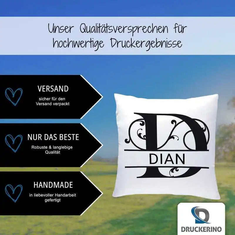 Namenskissen | Motiv 1 | Dian Geschenkideen