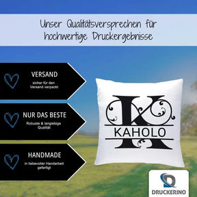 Namenskissen | Motiv 1 | Kaholo Geschenkideen