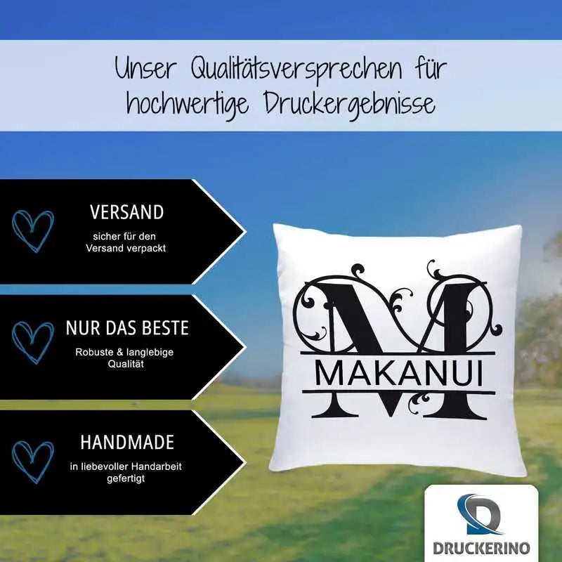 Namenskissen | Motiv 1 | Makanui Geschenkideen