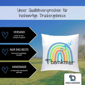 Namenskissen | Motiv 4 | Thankmar  Geschenkidee Weihnachten