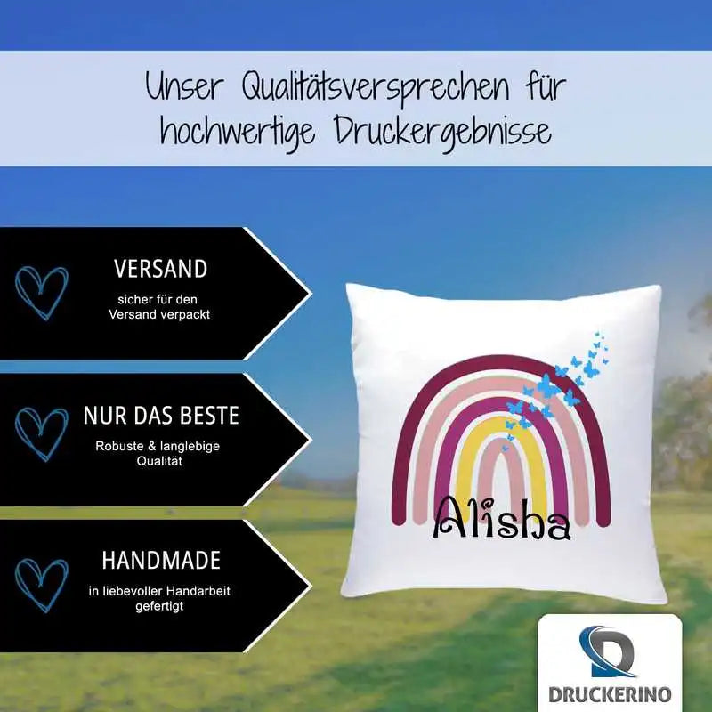 Namenskissen | Motiv 4 | Alisha Geschenkideen